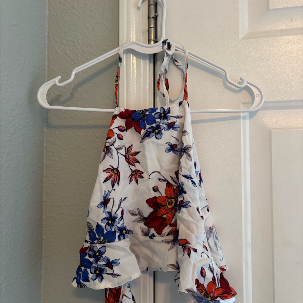 Floral Halter Top